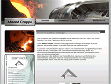 Tablet Screenshot of eisen-metall.de